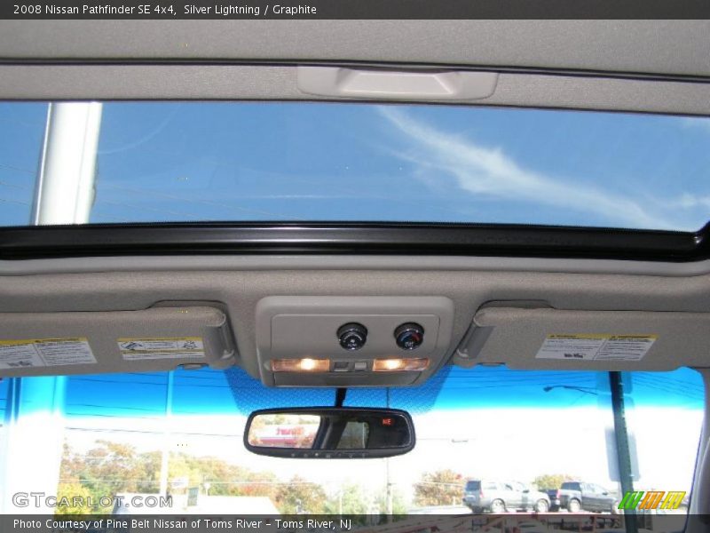 Silver Lightning / Graphite 2008 Nissan Pathfinder SE 4x4