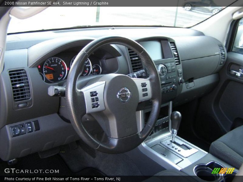Silver Lightning / Graphite 2008 Nissan Pathfinder SE 4x4