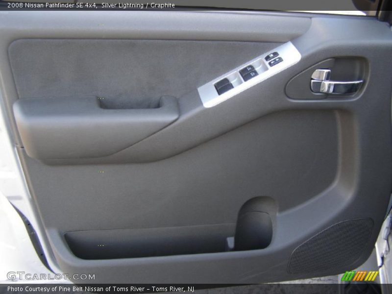 Silver Lightning / Graphite 2008 Nissan Pathfinder SE 4x4