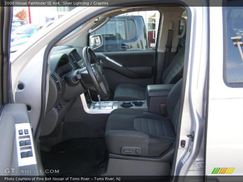Silver Lightning / Graphite 2008 Nissan Pathfinder SE 4x4