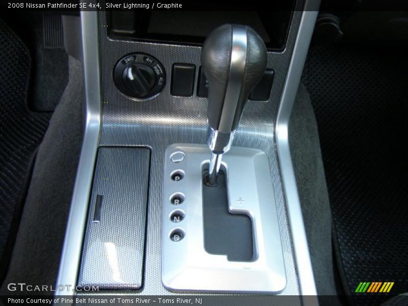 Silver Lightning / Graphite 2008 Nissan Pathfinder SE 4x4
