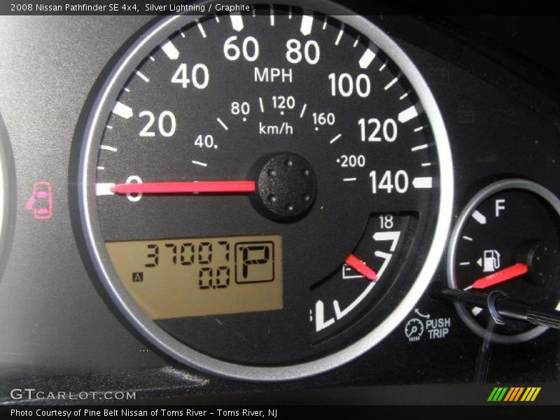 Silver Lightning / Graphite 2008 Nissan Pathfinder SE 4x4