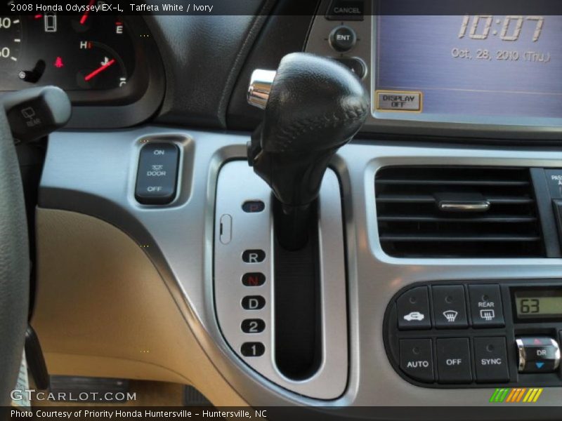 Taffeta White / Ivory 2008 Honda Odyssey EX-L