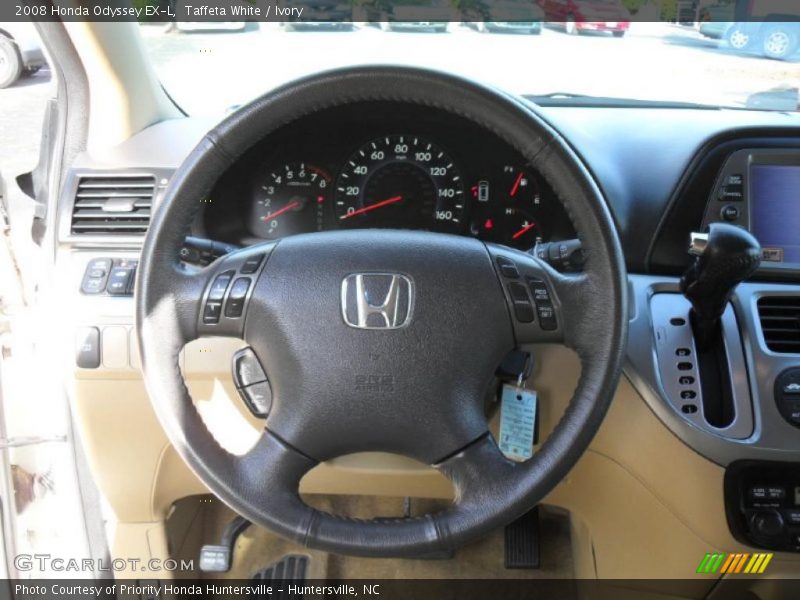 Taffeta White / Ivory 2008 Honda Odyssey EX-L