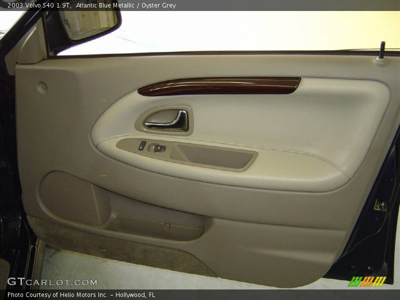 Atlantic Blue Metallic / Oyster Grey 2003 Volvo S40 1.9T