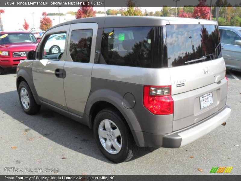 Shoreline Mist Metallic / Black 2004 Honda Element EX