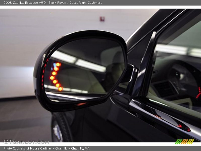 Black Raven / Cocoa/Light Cashmere 2008 Cadillac Escalade AWD