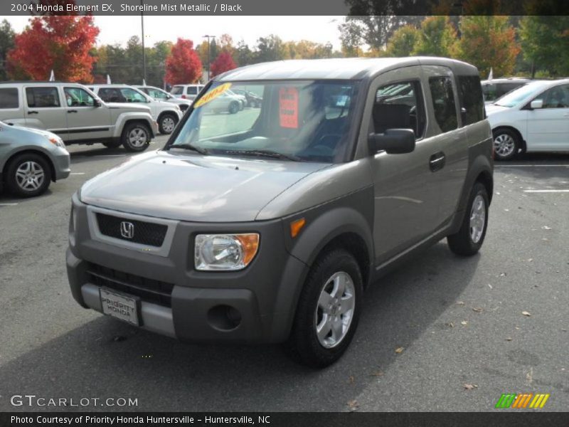 Shoreline Mist Metallic / Black 2004 Honda Element EX