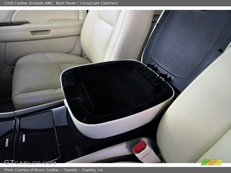 Black Raven / Cocoa/Light Cashmere 2008 Cadillac Escalade AWD