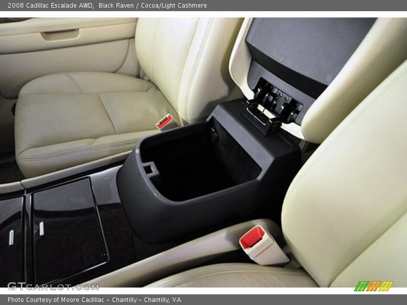 Black Raven / Cocoa/Light Cashmere 2008 Cadillac Escalade AWD