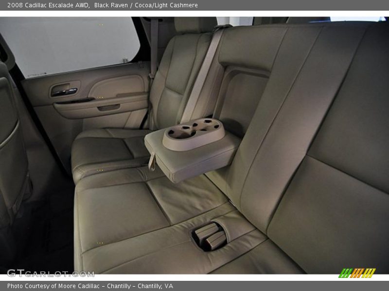 Black Raven / Cocoa/Light Cashmere 2008 Cadillac Escalade AWD