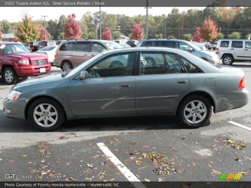 Silver Spruce Metallic / Stone 2002 Toyota Avalon XLS