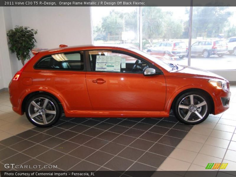  2011 C30 T5 R-Design Orange Flame Metallic