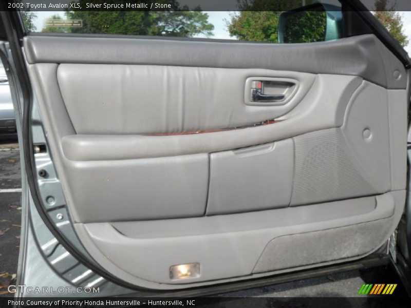 Silver Spruce Metallic / Stone 2002 Toyota Avalon XLS