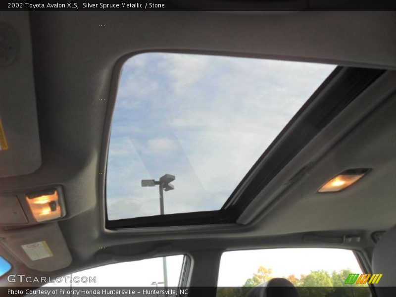 Silver Spruce Metallic / Stone 2002 Toyota Avalon XLS