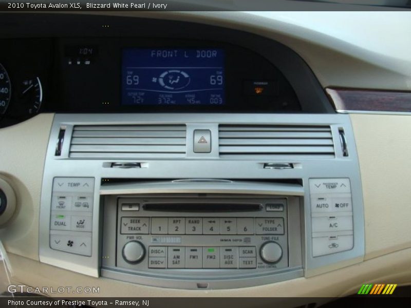 Blizzard White Pearl / Ivory 2010 Toyota Avalon XLS