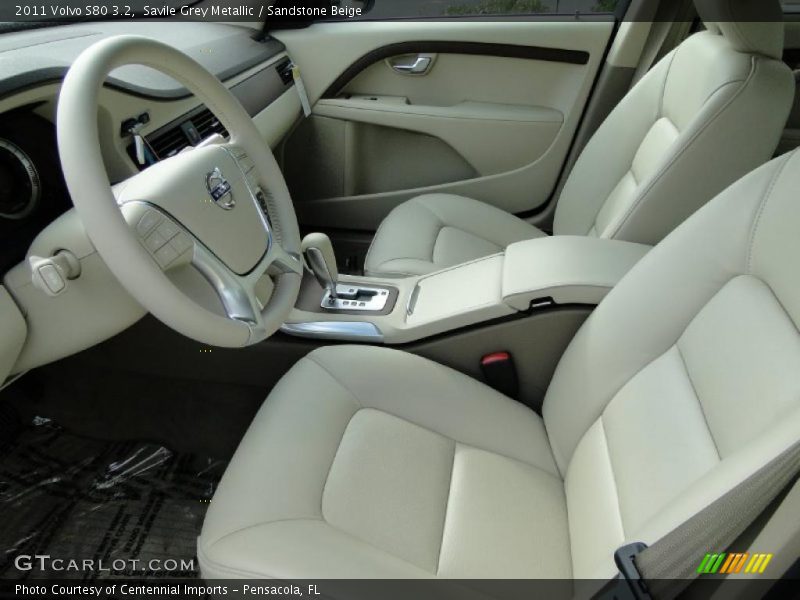  2011 S80 3.2 Sandstone Beige Interior