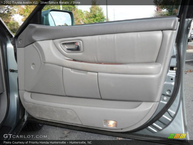 Silver Spruce Metallic / Stone 2002 Toyota Avalon XLS