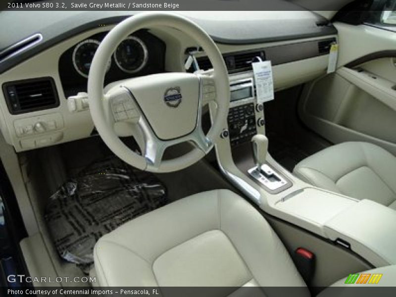 Sandstone Beige Interior - 2011 S80 3.2 