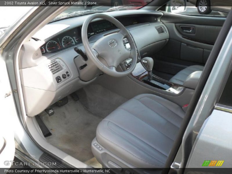 Silver Spruce Metallic / Stone 2002 Toyota Avalon XLS