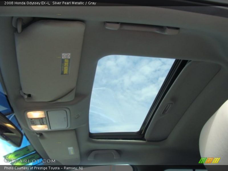 Silver Pearl Metallic / Gray 2008 Honda Odyssey EX-L