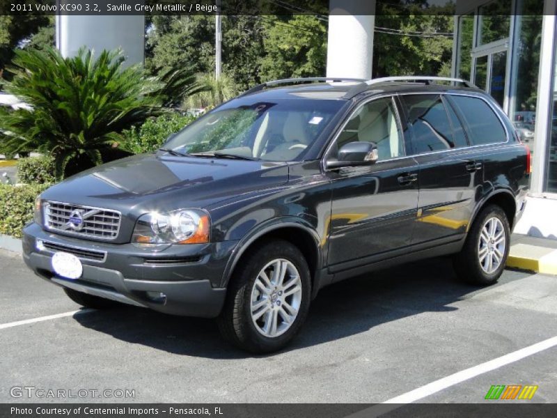 Saville Grey Metallic / Beige 2011 Volvo XC90 3.2
