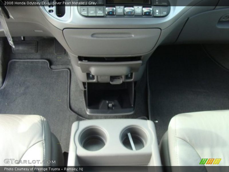 Silver Pearl Metallic / Gray 2008 Honda Odyssey EX-L