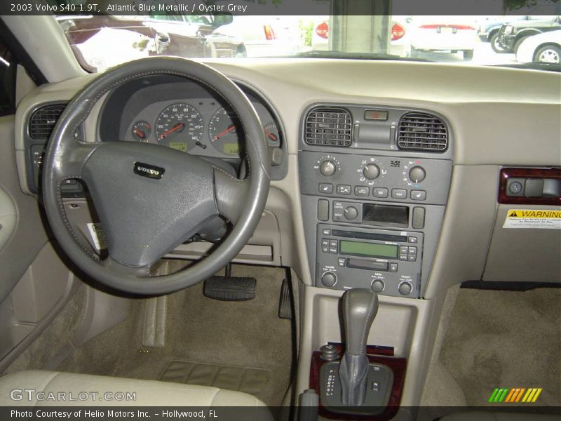 Atlantic Blue Metallic / Oyster Grey 2003 Volvo S40 1.9T