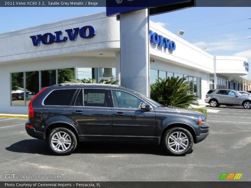 Saville Grey Metallic / Beige 2011 Volvo XC90 3.2