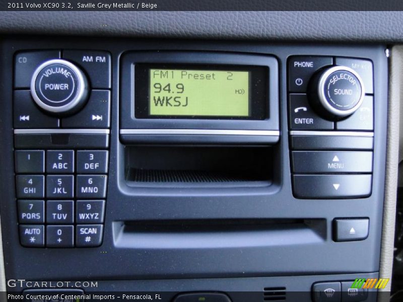Controls of 2011 XC90 3.2