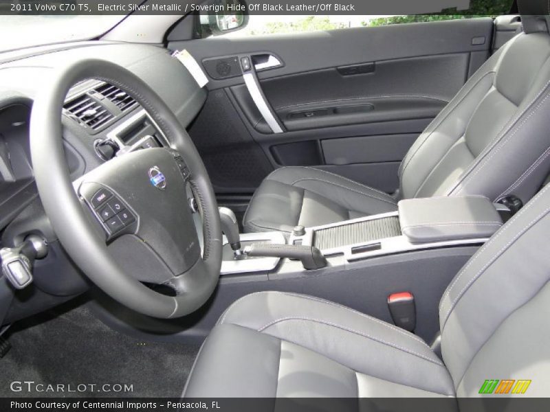  2011 C70 T5 Soverign Hide Off Black Leather/Off Black Interior