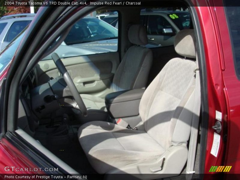Impulse Red Pearl / Charcoal 2004 Toyota Tacoma V6 TRD Double Cab 4x4