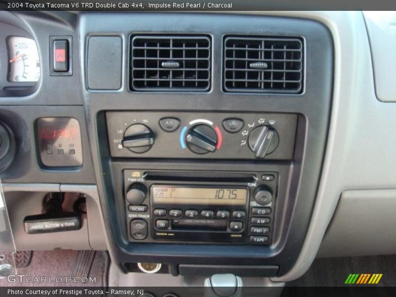Impulse Red Pearl / Charcoal 2004 Toyota Tacoma V6 TRD Double Cab 4x4