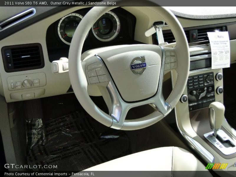  2011 S80 T6 AWD Steering Wheel