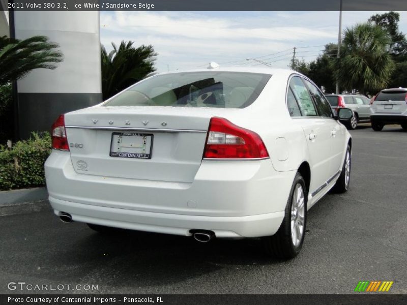 Ice White / Sandstone Beige 2011 Volvo S80 3.2
