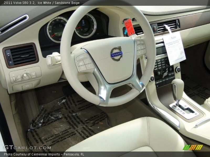  2011 S80 3.2 Sandstone Beige Interior