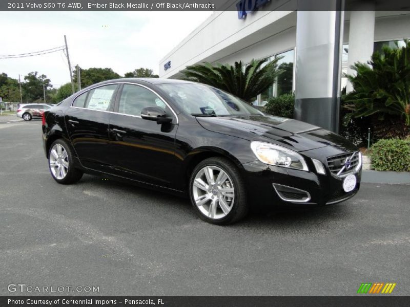 Front 3/4 View of 2011 S60 T6 AWD