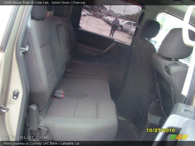 Desert Stone / Charcoal 2008 Nissan Titan SE Crew Cab