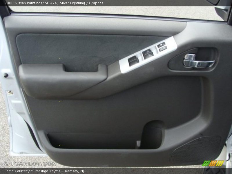 Silver Lightning / Graphite 2008 Nissan Pathfinder SE 4x4