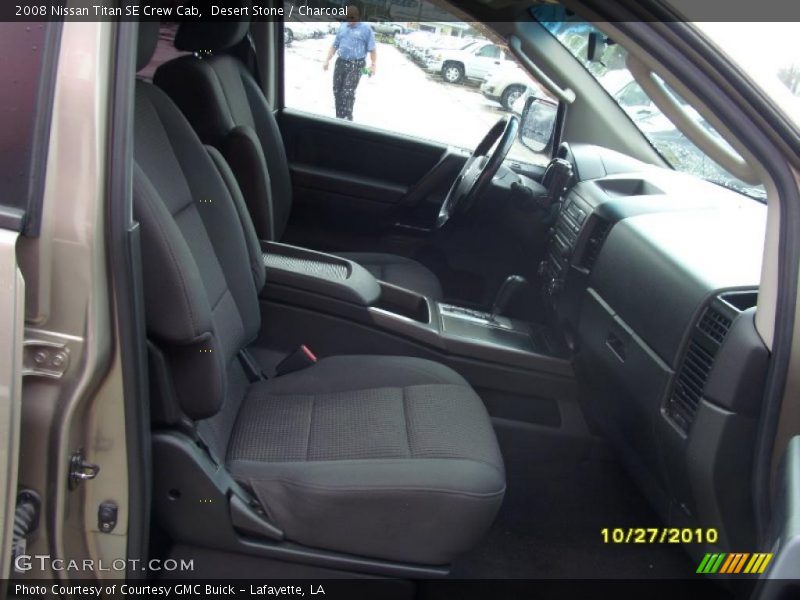 Desert Stone / Charcoal 2008 Nissan Titan SE Crew Cab