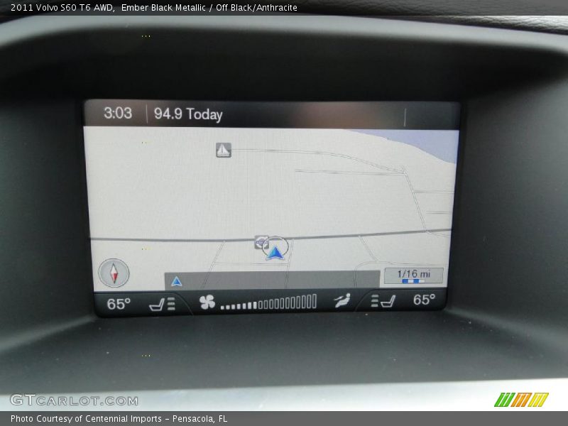 Navigation of 2011 S60 T6 AWD