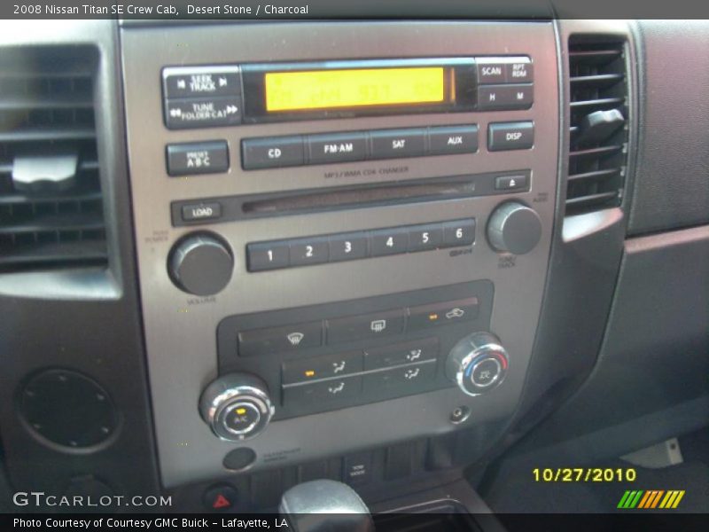 Desert Stone / Charcoal 2008 Nissan Titan SE Crew Cab