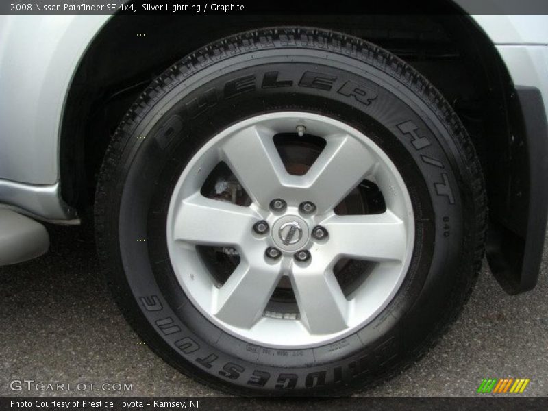 Silver Lightning / Graphite 2008 Nissan Pathfinder SE 4x4