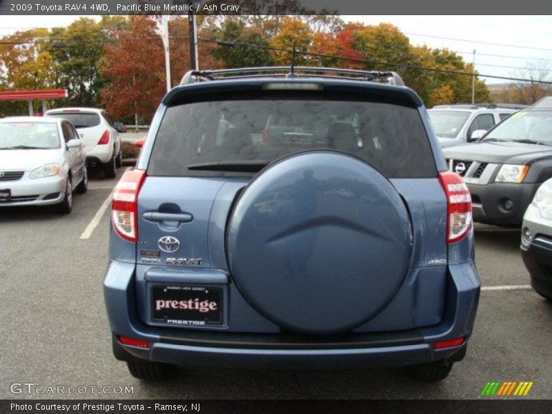 Pacific Blue Metallic / Ash Gray 2009 Toyota RAV4 4WD