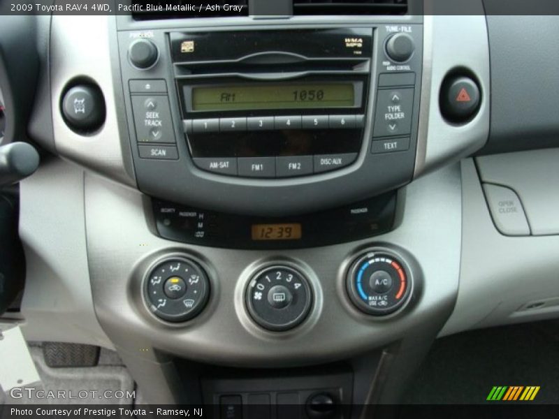 Pacific Blue Metallic / Ash Gray 2009 Toyota RAV4 4WD