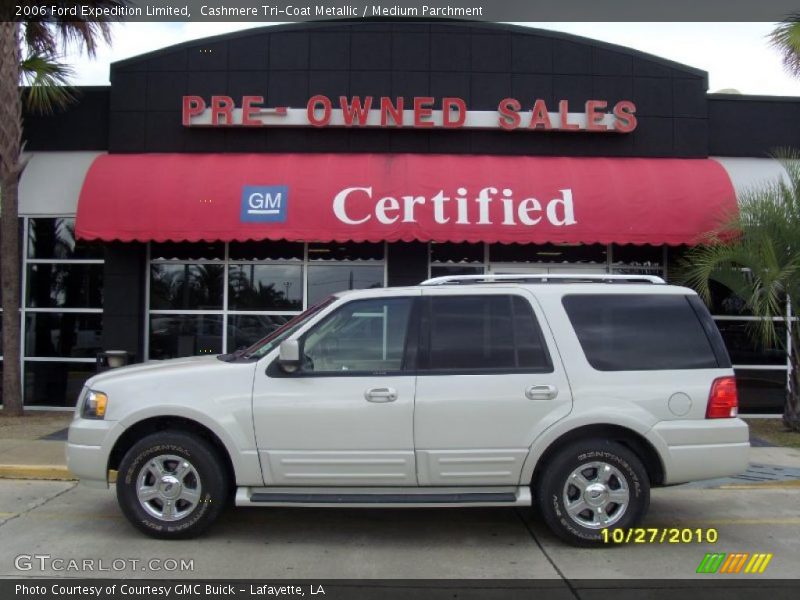 Cashmere Tri-Coat Metallic / Medium Parchment 2006 Ford Expedition Limited