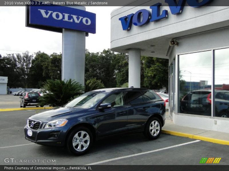 Barents Blue Metallic / Sandstone 2010 Volvo XC60 3.2 AWD