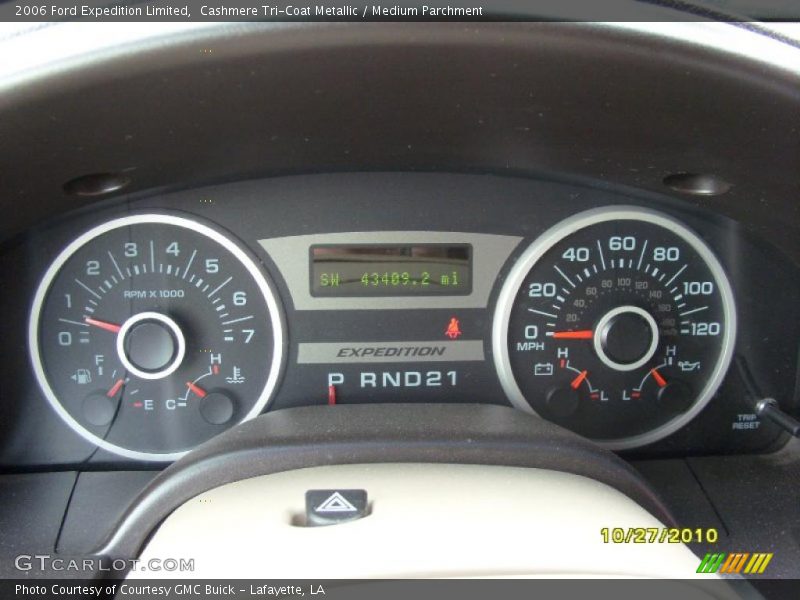  2006 Expedition Limited Limited Gauges