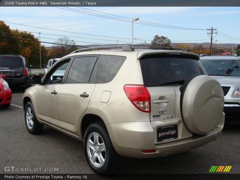 Savannah Metallic / Taupe 2008 Toyota RAV4 4WD