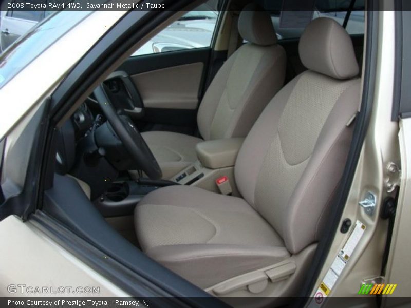 Savannah Metallic / Taupe 2008 Toyota RAV4 4WD